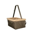 thumbnail image 6 of PetSafe Happy Ride Booster Seat for Dogs Up to 25 lb, Cozy and Adjustable, Brown, 6 of 8