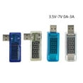thumbnail image 3 of Testeur USB, Multimètre Numérique de Courant et de Tension pour Chargeur Docteur, Moniteur de Batterie avec Doubles Sorties pour Chargeurs de Panneaux Solaires, Câbles et Autres Appareils USB, Outils et Gadgets de Dépannage, Données en Direct, 3 of 3