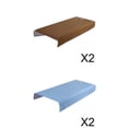 thumbnail image 1 of Paquete de 4 Cubiertas de de de Belleza, Sábana Impermeable, Protección jinwen sábanas de cama de masaje, 1 of 8