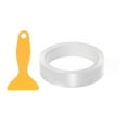 thumbnail image 1 of Uxcell PET Caulk Strip Tape Clear Waterproof Sealing Tape with Sealing Tool for Kitchen 1" x 16ft 1 Pcs, 1 of 7