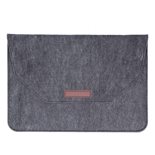 Funda para portátil de fieltro negro, funda protectora para MacBook de 11,6 pulgadas.