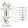 thumbnail image 3 of Accesorios De Extensión De Cadena De Collar De Cierres Magnéticos 12x Sunnimix Collar Broches De Langosta, 3 of 8