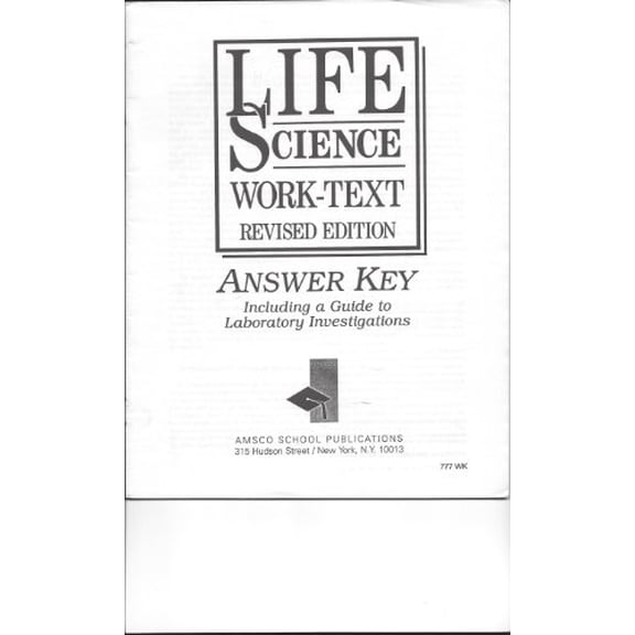 Pre-Owned Life Science Work-Text: Revised Edition R 777 (Paperback) 0877201919 9780877201915