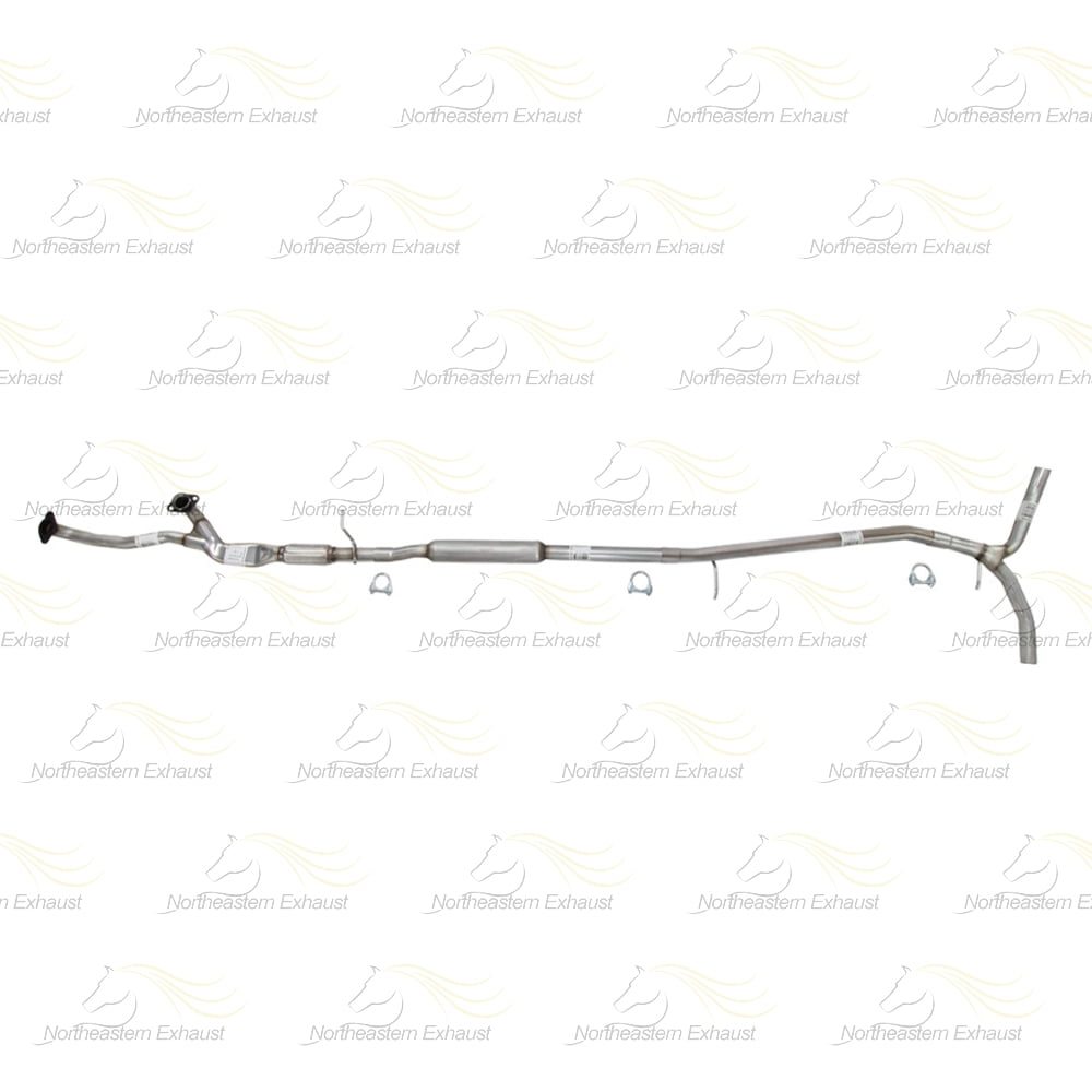 Northeastern Exhaust Stainless Steel Front Y-Pipe, Resonator & Rear Y-Pipe Exhaust System Kit Fits 2013-2019 Ford Flex 3.5L SUV – Direct Fit