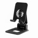 thumbnail image 3 of Universal Black Foldable Desktop Phone Holder Stand Portable Tablet Mobile, 3 of 4