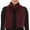 Burgundy, variant on 100% Merino Wool Knit Scarf - Midweight