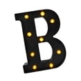 thumbnail image 3 of Lámpara de letras de marquesina con letrero del alfabeto iluminado de 8,58 pulgadas, luz de letras de marquesina LED para decoración de dormitorio, B 626x858x157 pulgadas, 3 of 8
