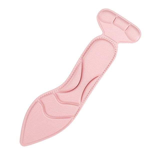 crativent High Heel Shoe Cushion Self Adhesive Insole Pad Grip Inserts Back Blisters pink 1Set