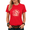 1-Red, variant on GIFFIMY Women's Serene Lunar Graphic Short Sleeve T-Shirt Black Regular Fit Everyday Top
