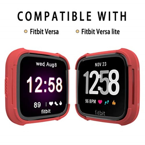 Protective Band for Fitbit Versa & Versa 2 & Versa Lite Rugged Protector 
