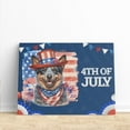 thumbnail image 3 of Patriotic Australian Cattle Dog Celebrates 4th of July Horizontal Matte Canvas Poster Heeler Lover Gifts Wall Art Home Decor - 02009, 3 of 5