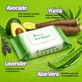 thumbnail image 2 of Petazy Lavender Scented Pet Wipes for Dogs & Cats | Plant-Based Dog Wipes for Paws, Face & Fur, Deodorizing Puppy & Cat Wipes, 300 Ct, 2 of 5
