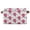 Pink Roses and Red Hearts, variant on 2-Pack Square Closet Organizers with Handles Open Basket Bins Spring Plants and Easter Egg Storage Basket for Home Office