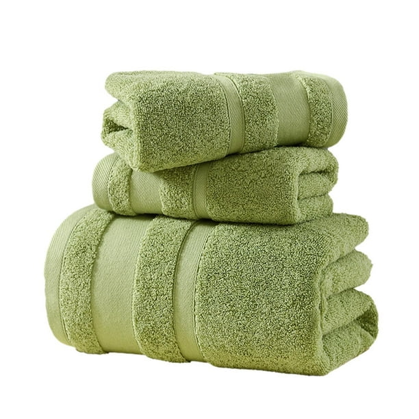Juego de toallas de baño absorbentes de fibra natural pura, suaves, respetuosas con la piel, duraderas, lavables y con un embalaje exquisito