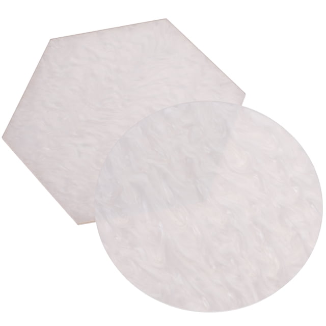 BRIGHTFUFU Paletas de uñas 2pcs Paletas de uñas Paletas de esmalte de uñas Paletas placas de uñas de maquillaje
