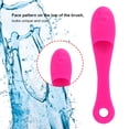 thumbnail image 4 of Herramienta Limpiador de Poros LHCER Cepillo Facial de Silicona Masajeador para Eliminar Puntos Negros Rojo Oscuro, 4 of 8