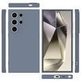 thumbnail image 6 of Ebizware Silicon Slim Cell Phone Cover for Samsung S24 Ultra, Gray, 6 of 9