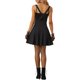thumbnail image 3 of Faldas de tirantes de cintura alta INSPIRE CHIC para mujer, falda A-line con cremallera, negra, XS, 3 of 5