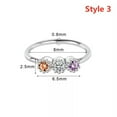 thumbnail image 5 of QQTDFG 20G CZ Copper Hoop Nose Ring Flower Heart Nose Septum Piercing for Women Jewelry-Gold-Style 2, 5 of 9
