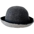 thumbnail image 6 of CoCopeaunts Wool Bucket Hat Plain Elegant Double-Sided Women Autumn Winter Warm All-Match Wear Basin Hat Lightweight Foldable, 6 of 8