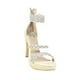 thumbnail image 1 of Sandalia de vestir Tacones Mujer Sintetico Blanco Gris Leon 444450, 1 of 4
