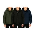 thumbnail image 2 of Men’s Heavyweight Winter Bomber Jacket, Sherpa Fleece-Lined, Hooded, Water-Resistant Coat, 2 of 5