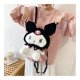 thumbnail image 2 of Opciones Kawaii Kuromi Messenger bag suave peluche hombro kuromi hello kitty kt bolso de felpa para niñas regalos, 2 of 4
