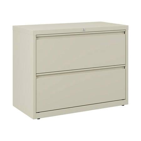 UPC: 0029404174506 | Hirsh 36 Inch Wide 2 Drawer Metal Lateral File Cabinet for Home and Office  Holds Letter  Legal and A4 Hanging Folders  Putty