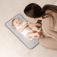 thumbnail image 3 of Baby Changing Pad, 1pc Portable Changing Pads for Newborn Girl & Boy by Comfy Cubs (Earth Green, Compact), 3 of 5