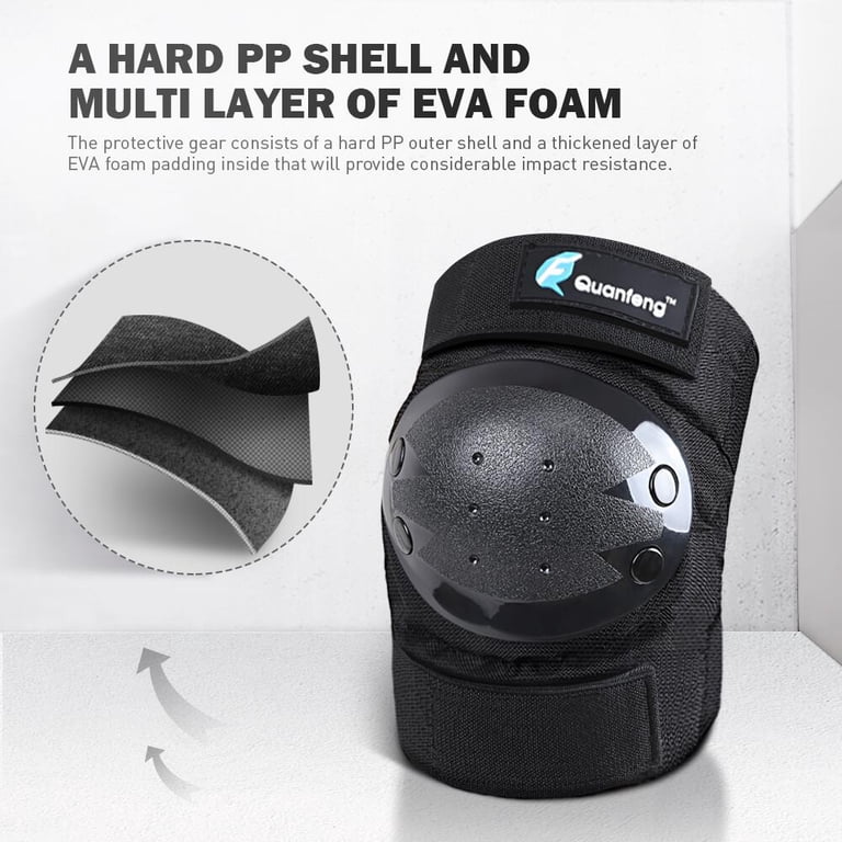 QUANFENG QF Adult Protective Gear Set, Black photo 5