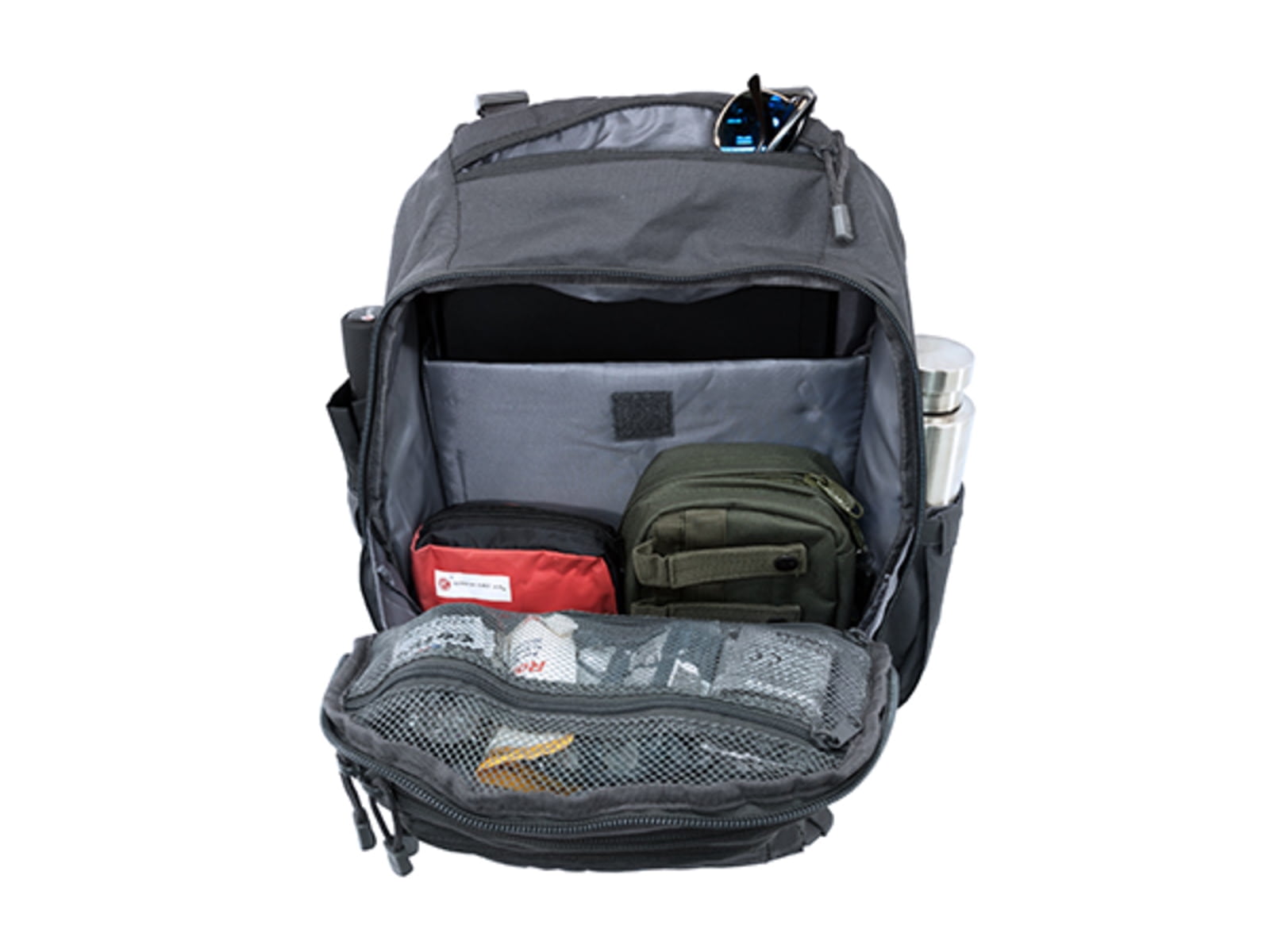 UTG® Overbound Pack, 12"x6"x18", 600D Nylon, Gun Metal