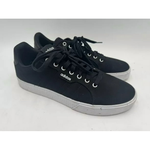 Ad-id-as MENS DAILY 3.0 ECO TRAINERS CASUAL SKATE SHOES BLACK WHITE SIZE 9
