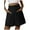 Black, variant on Women's Sweat Shorts Casual Summer Athletic Shorts Elastic Comfy Shorts High Waist Shorts Lightweight Elastic Waist Drawstring Hiking Yoga Shorts Black XL, US Size 10