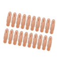thumbnail image 3 of Punta de contacto M6 de cobre para Binzel 24KD MIG/MAG antorcha de soldadura resistente y duradera (1,0 mm), 3 of 8