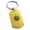 Gold, variant on Stainless Steel Pirate Skull Compass Engraved Dog Tag Keychain Keyring