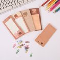 thumbnail image 4 of 2Pcs/100 Sheets Note Pad Long Strip Lined Stationery Cute Bear Pattern Message Pad for Students, 4 of 8