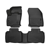 Husky Liners 99311 Weatherbeater Floor Mats Fit 2016-2018 Lincoln MKX, 2019-2023 Lincoln Nautilus - Front/2nd Seat - Black