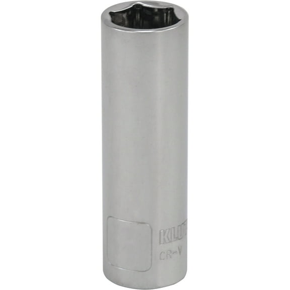 Klutch Deep Socket, SAE, 7/8in., 3/8in.-Drive, 6-Pt.