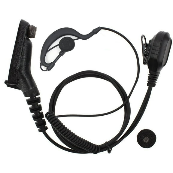 Portable Radio Earpiece Headset Clip Ear Design for Motorola Talkie Headset