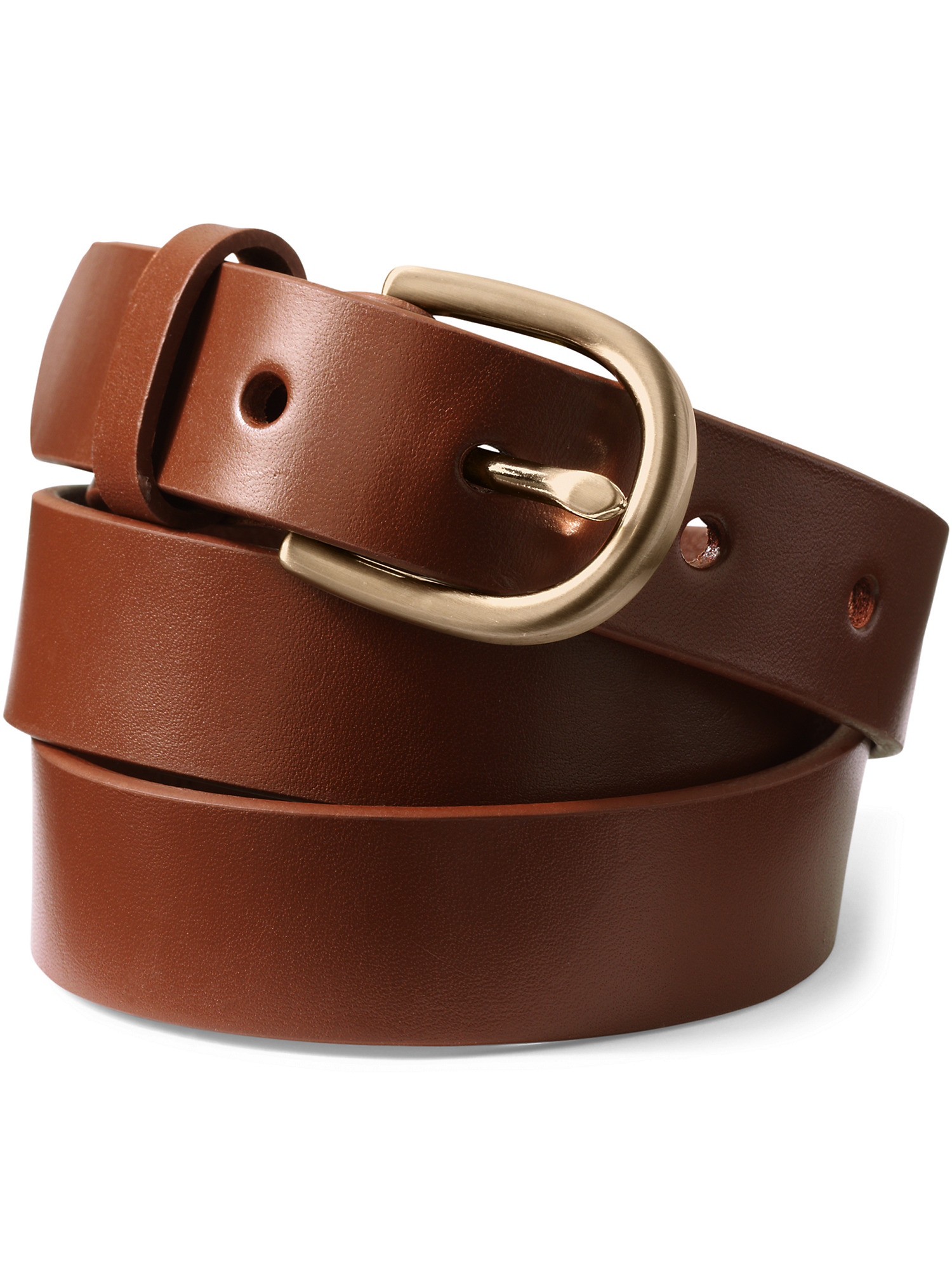 Lands' End School Uniform Women's Classic Leather Belt