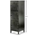 thumbnail image 4 of Allspace Slim Locker with 3 Doors - 450112E, 4 of 7