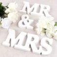 thumbnail image 3 of Mr & Mrs Wood Lettres letras minúsculas Letrero Mesa superior Pared decorativa Alfabeto Letras de madera Fiesta de bodas nupcial Cumpleaños Juguetes Decoraciones para el hogar oso de fresa Electrónica, 3 of 6