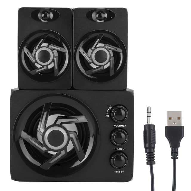 Oubit Mobile Phone Mini Speaker,SADA D‑209 Desktop Computer Computer Speaker Subwoofer Time-Tested Durability