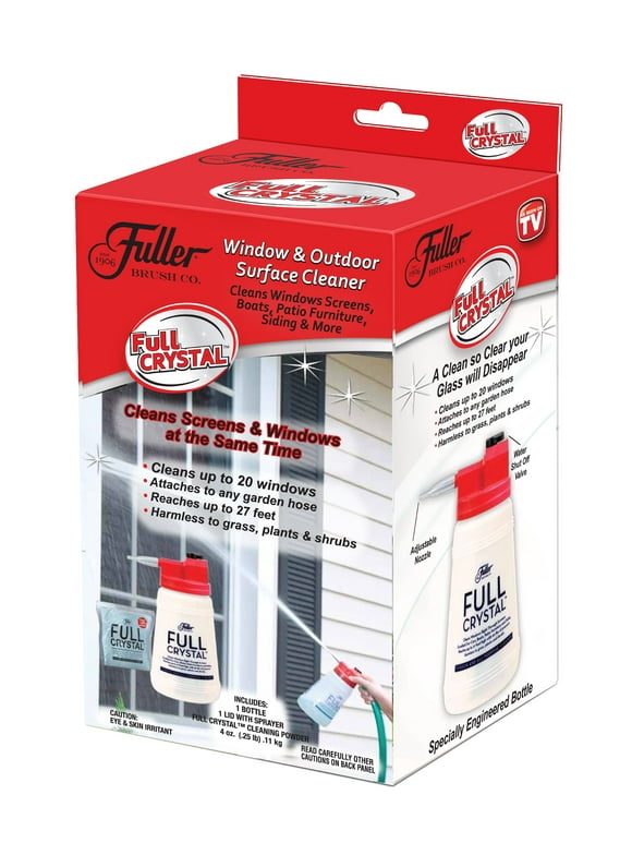 Full Crystal Window and Outdoor Surface Cleaner by Fuller Brush, As Seen on TV