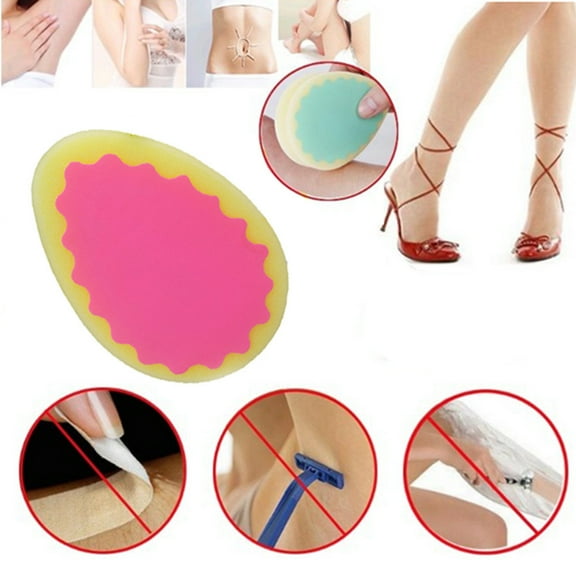 Kokovifyves 1Pcs Hair Removal Depilation Sponge Pad Hair Remover