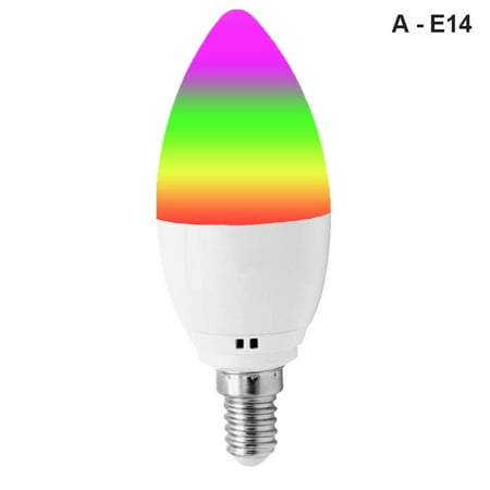 

Pinshui Wifi Smart Bulb Light Candle Lamp RGB Mobile Phone APP Remote Control for Home New