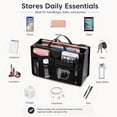 thumbnail image 5 of Women’s Purse Organizer Insert with Zipper and Handles, Multi Pocket Handbag and Tote Bag Liner, TIKA, 5 of 7