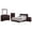 Dark Cocoa - 5-Piece, variant on Dorian 4-piece Queen Bedroom Set Dark Cocoa