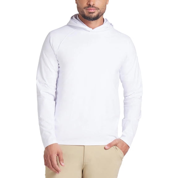 NEW Men's Puma Cloudspun Tech Golf Hoodie White Glow 3XL