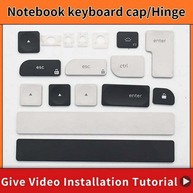 Replacement Brand Keycap Key Cap Scissor Clip Hinge Button For Logitech Graphite Grey Keycap MX YR0073 5 Rubber pad